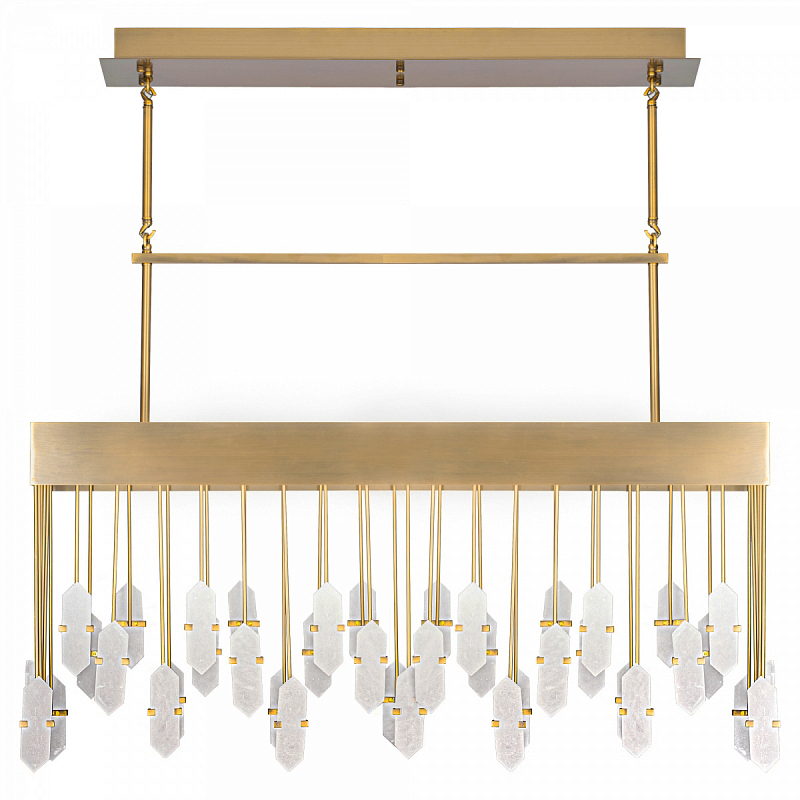 Люстра Kelly Wearstler Halcyon Linear Pendant Латунь Люстра Kelly Wearstler Halcyon Linear Pendant Латунь в Костроме | Loft Concept