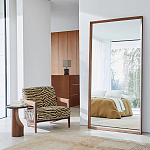 Приставной столик из массива дерева Walnut варинант исполнения - 11 | Loft Concept в Костроме