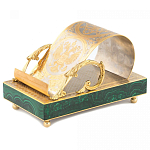 Подставка для телефона из натурального камня малахит Natural Stone Stand варинант исполнения - 2 | Loft Concept в Костроме