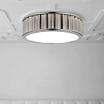 Потолочный светильник с гофрированным абажуром цвета графит Millennium варинант исполнения - 2 | Loft Concept в Костроме