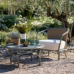 Садовое кресло с каркасом из стали Kenneth Chair варинант исполнения - 9 | Loft Concept в Костроме