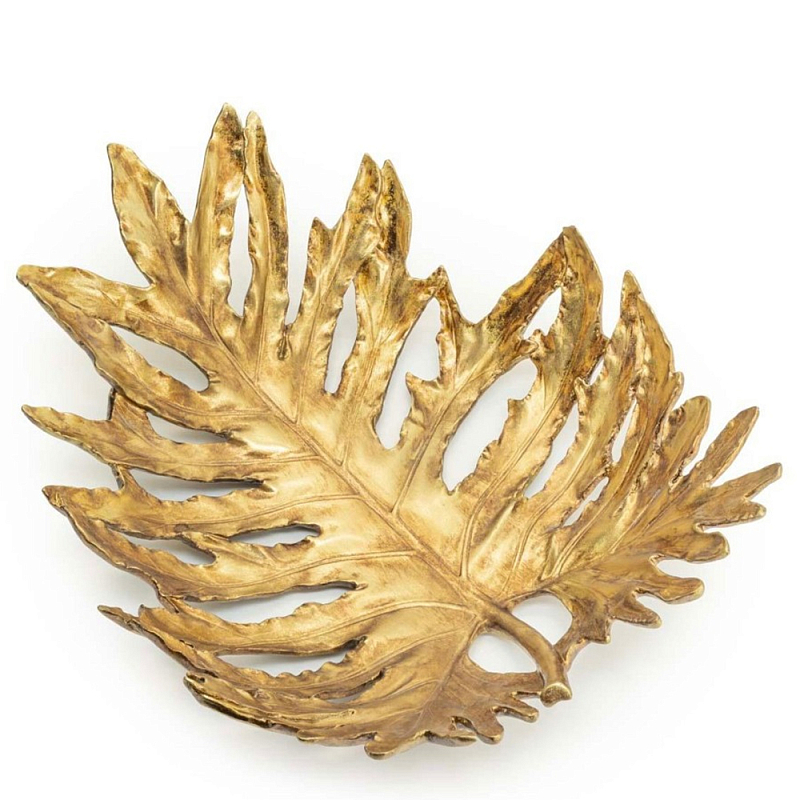 Аксессуар Bowl Leaf Золотой Аксессуар Bowl Leaf Золотой в Костроме | Loft Concept