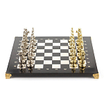 Шахматы Ренессанс с доской из натурального мрамора Decorative Thematic Chess варинант исполнения - 1 | Loft Concept в Костроме