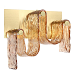 Бра волнистой формы из фактурного стекла Big Wave варинант исполнения - 5 | Loft Concept в Костроме