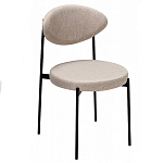 Стул металлический с мягкой спинкой и сиденьем Alfie Chair варинант исполнения - 4 | Loft Concept в Костроме