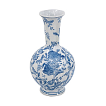 Ваза фарфоровая с синими цветочными мотивами Independence варинант исполнения - 1 | Loft Concept в Костроме