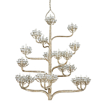 Люстра в виде растения Silver Flower Glade варинант исполнения - 3 | Loft Concept в Костроме