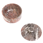 Сахарница из натурального камня Креноид Stone Sugar Bowls варинант исполнения - 3 | Loft Concept в Костроме