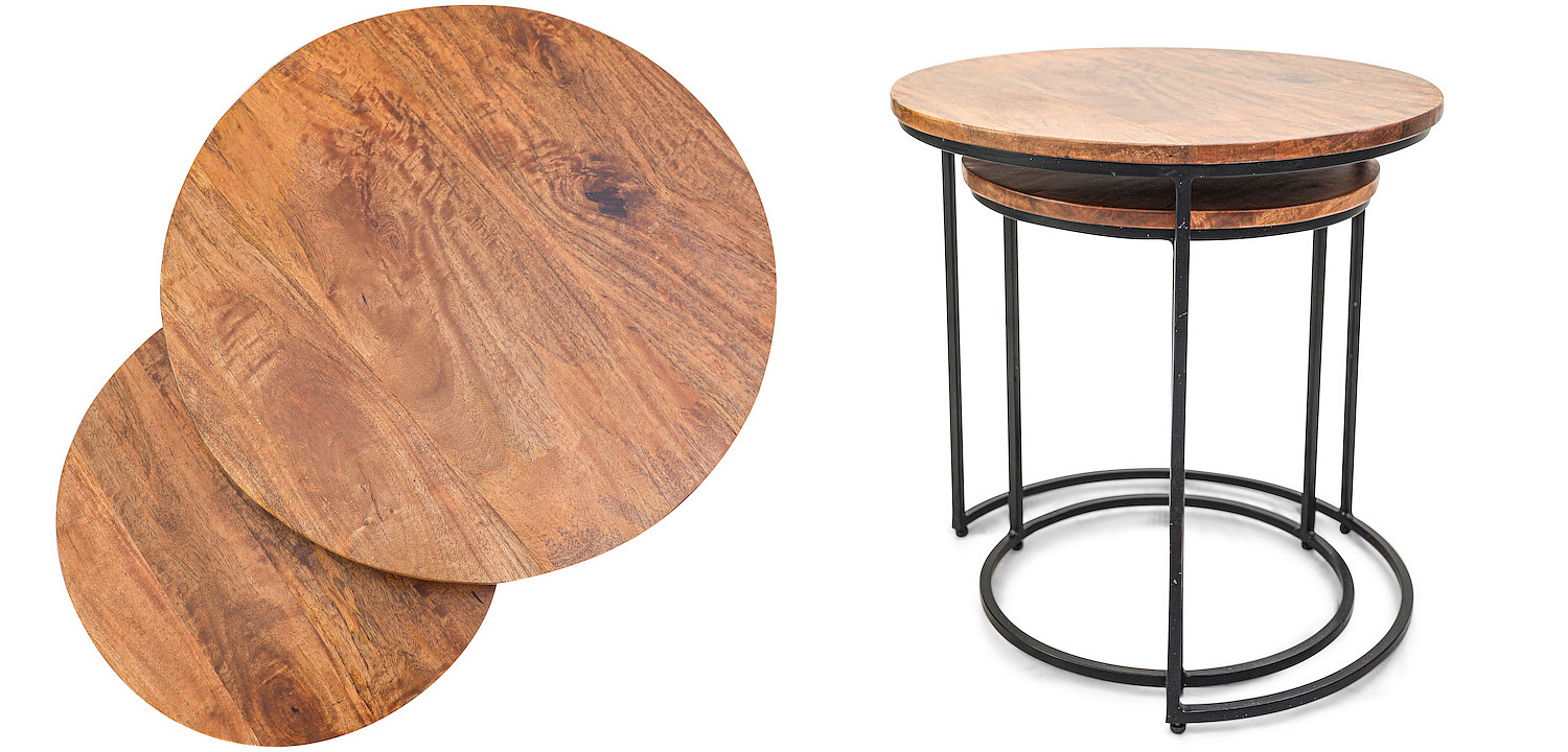 Комплект приставных столов Stafford Table darker Комплект приставных столов Stafford Table darker - Loft-Concept в Костроме
