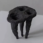 Скульптура «Чёрные дыры» варинант исполнения - 2 | Loft Concept в Костроме