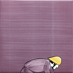 Плитка с узором Осьминог велосипедист варинант исполнения - 5 | Loft Concept в Костроме