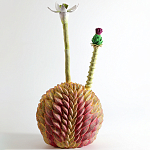 Статуэтка тропический фрукт Pandora Tropical Fruit Orange Two Flowers варинант исполнения - 1 | Loft Concept в Костроме