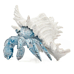 Статуэтка голубой рак с белой раковиной Marine Accessories варинант исполнения - 3 | Loft Concept в Костроме