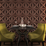 Гипсовая 3D Панель M-11 варинант исполнения - 1 | Loft Concept в Костроме