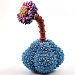 Статуэтка тропический фрукт Pandora Tropical Fruit Blue Pink Lilac Flower варинант исполнения - 2 | Loft Concept в Костроме