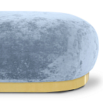 Длинный овальный пуф Ambrose Soft Oval Pouf варинант исполнения - 4 | Loft Concept в Костроме