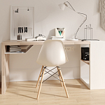 Письменный стол прямоугольный с полочкой под столешницей EcoComb варинант исполнения - 4 | Loft Concept в Костроме