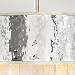 Люстра круглая с подвесками из текстурированного стекла молочного цвета Hinkley варинант исполнения - 6 | Loft Concept в Костроме