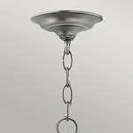 Подвесной светильник с прозрачным стеклянным цилиндрическим плафоном в классическом стиле на цепи Hinkley варинант исполнения - 18 | Loft Concept в Костроме