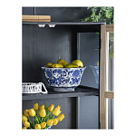 Чаша белая с синим цветочным узором Chino Dishes варинант исполнения - 6 | Loft Concept в Костроме