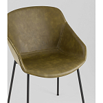 Стул Ashby экокожа зелёный варинант исполнения - 3 | Loft Concept в Костроме