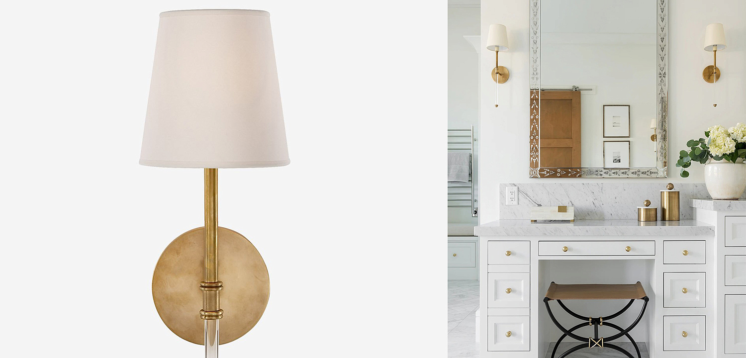Бра Natale Sconce Brass Бра Natale Sconce Brass - Loft-Concept в Костроме