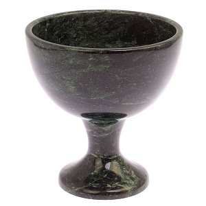 Конфетница из натурального камня змеевик Candy Bowl