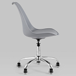 Офисный стул на металлическом основании EGGERY Grey варинант исполнения - 2 | Loft Concept в Костроме