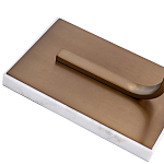 Торшер с белым тканевым абажуром на мраморном основании Cconcise варинант исполнения - 2 | Loft Concept в Костроме