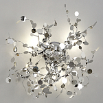 Бра с металлическими круглыми элементами Terzani Argent варинант исполнения - 3 | Loft Concept в Костроме