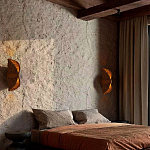 Бра плетеное из ротанга Chainmail варинант исполнения - 2 | Loft Concept в Костроме