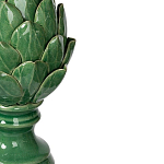Статуэтка в виде артишока из зелёной керамики с глянцевыми лепестками Artichoke Decor  варинант исполнения - 1 | Loft Concept в Костроме