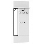 Вешалка настенная белая Strict Lines варинант исполнения - 1 | Loft Concept в Костроме