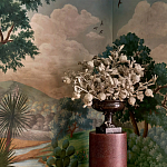 Обои ручная роспись Hill Country Scenic Special Colourway on scenic paper варинант исполнения - 4 | Loft Concept в Костроме