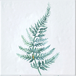 Плитка с узором Папоротник варинант исполнения - 2 | Loft Concept в Костроме