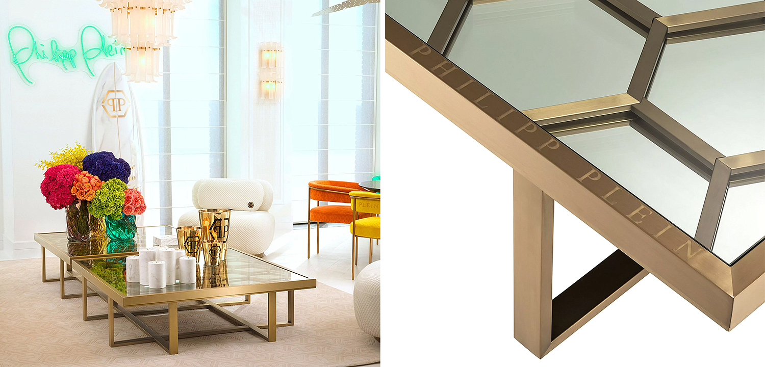 Кофейный стол Philipp Plein Coffee Table Skeleton Кофейный стол Philipp Plein Coffee Table Skeleton - Loft-Concept в Костроме