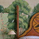 Обои ручная роспись Dandaka Glades Original colourway on painted Xuan paper варинант исполнения - 4 | Loft Concept в Костроме