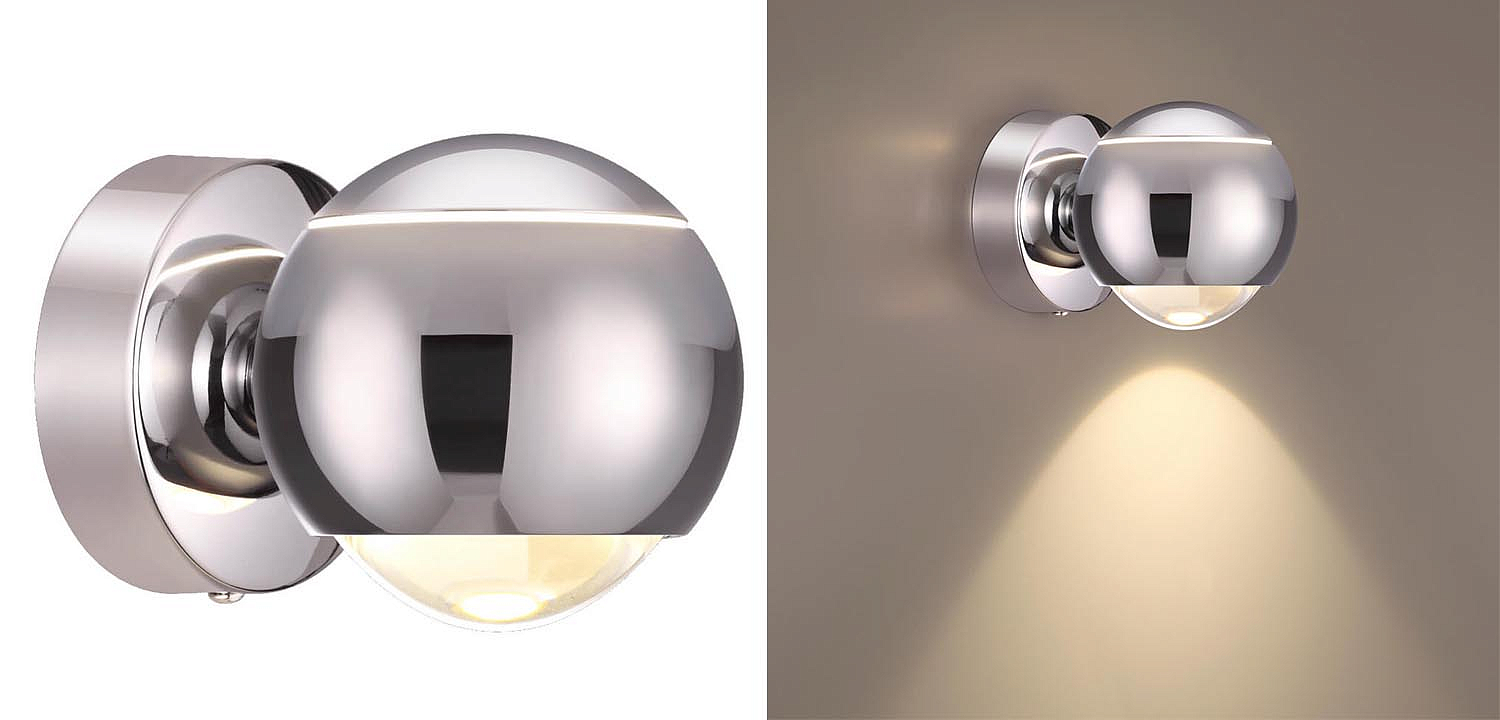 Бра Auge Horst Chrome Бра Auge Horst Chrome - Loft-Concept в Костроме