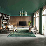 Люстра подвесная с 20-ю цилиндрическими матовыми плафонами Delta Light варинант исполнения - 5 | Loft Concept в Костроме