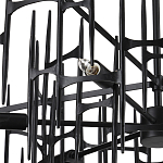 Люстра черная остроконечной формы Black Satin варинант исполнения - 1 | Loft Concept в Костроме