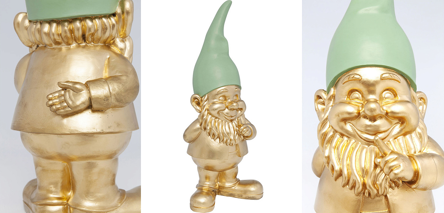 Статуэтка Golden Standing Gnome Статуэтка Golden Standing Gnome - Loft-Concept в Костроме