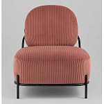 Кресло Стоун велюр рельефный коралловый варинант исполнения - 4 | Loft Concept в Костроме