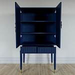 Кабинетный шкаф Elsa Dreams Blue с 2-мя ящиками варинант исполнения - 4 | Loft Concept в Костроме