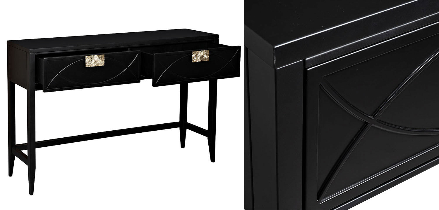 Консоль Amelie Black Console Консоль Amelie Black Console - Loft-Concept в Костроме