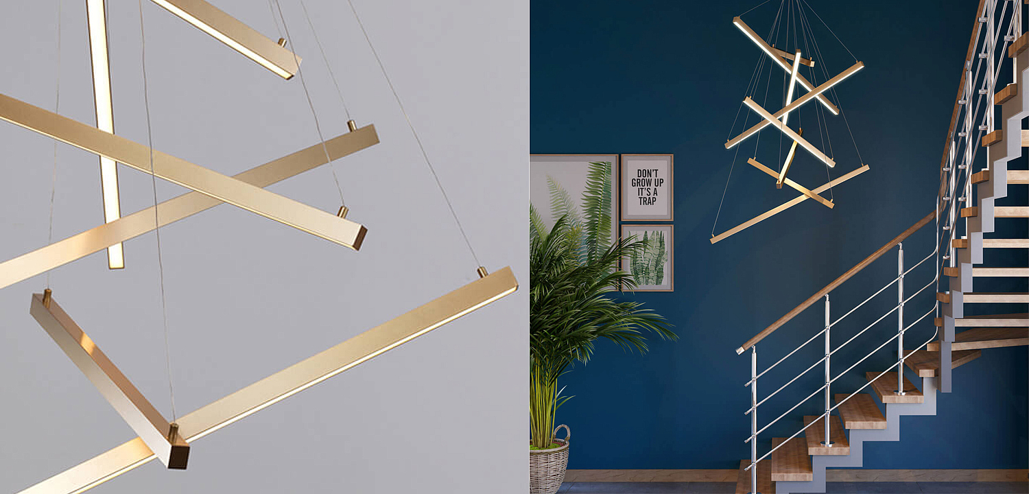 Люстра Massemin Chandelier gold 95 Люстра Massemin Chandelier gold 95 - Loft-Concept в Костроме
