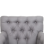 Кресло Addison Chic Armchair grey flax варинант исполнения - 4 | Loft Concept в Костроме