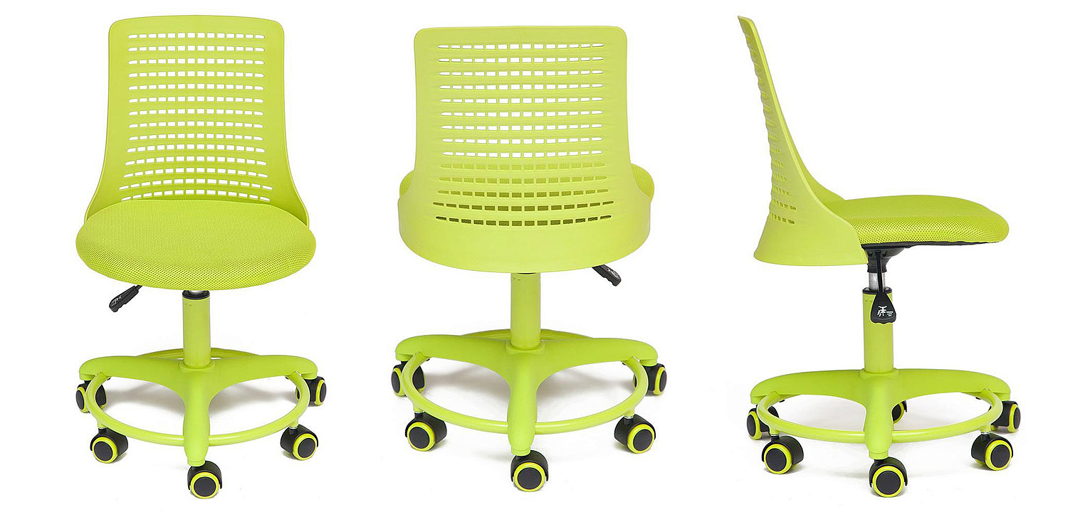 Кресло Bright Kiddie Office Chair light green Кресло Bright Kiddie Office Chair light green - Loft-Concept в Костроме