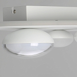 Потолочный светильник овальной формы белого цвета с 7-ю лампами Lunar Pebbles варинант исполнения - 10 | Loft Concept в Костроме