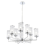 Люстра с 9-ю цилиндрическими стеклянными плафонами Jeanette варинант исполнения - 10 | Loft Concept в Костроме