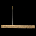 Подвесной светильник линейный цилиндрической формы из натурального алебастра Alabaster Geometry варинант исполнения - 1 | Loft Concept в Костроме